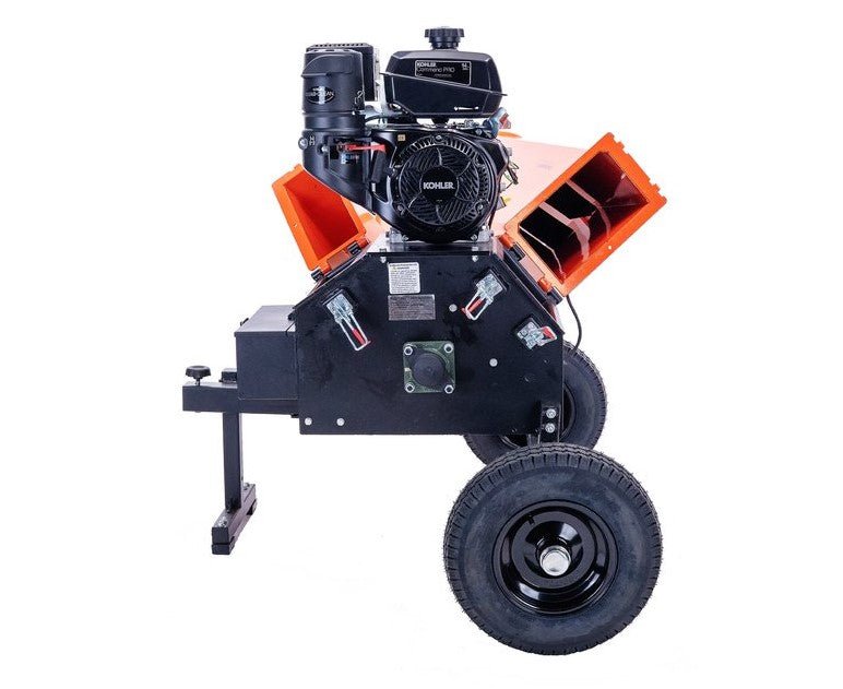 DK2 OPC506E Chipper Shredder with Extended Axles and Trailer Tow Hitch 6" 14 HP Gas Powered New