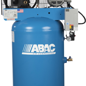 ABAC ABC7-2180V Air Compressor 7.5HP 80 Gallon Two-Stage Single Phase 230V Ironman Series New