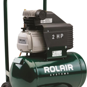 Rolair FC2002HBP6 Air Compressor Hand Carry Electric 5.3 gal. 2 HP Single Stage Pump Manufacturer RFB