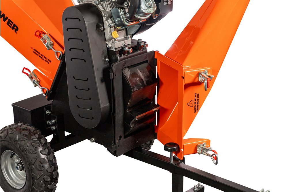 DK2 OPC524 208cc 7HP Kohler CH270 Engine 4" Kinetic Drum Chipper New