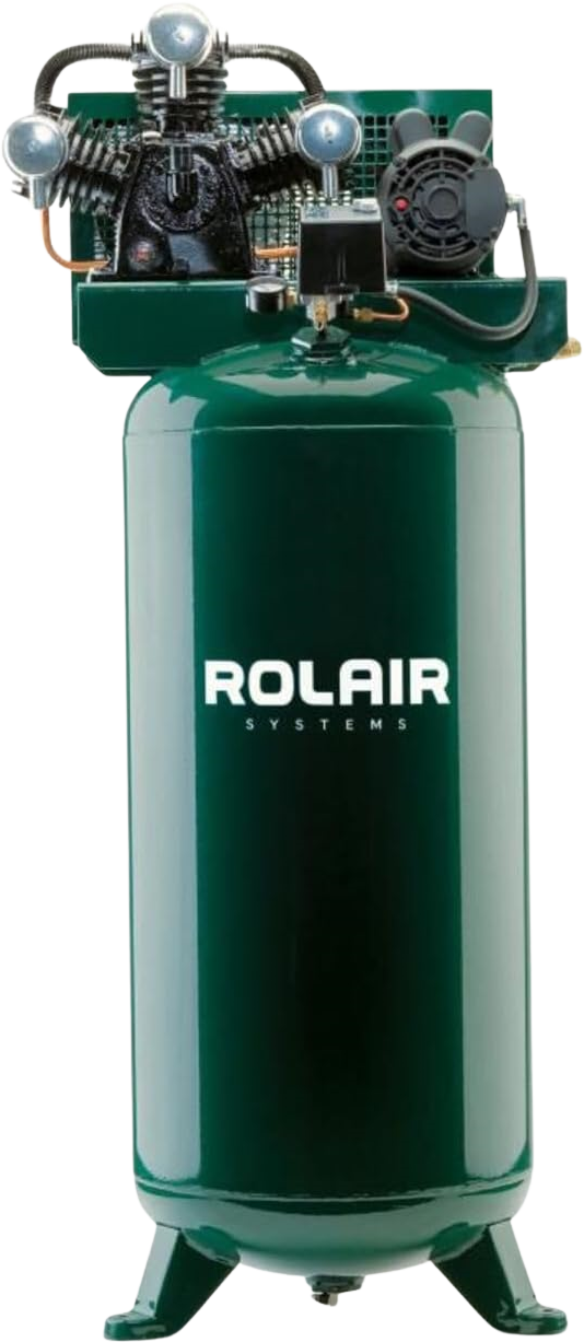 Rolair V5160PT03XB Air Compressor Electric 5 HP 60 gal. Single Stage 230V 1-Phase New